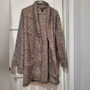 Vintage, Leopard Print Women's Coat